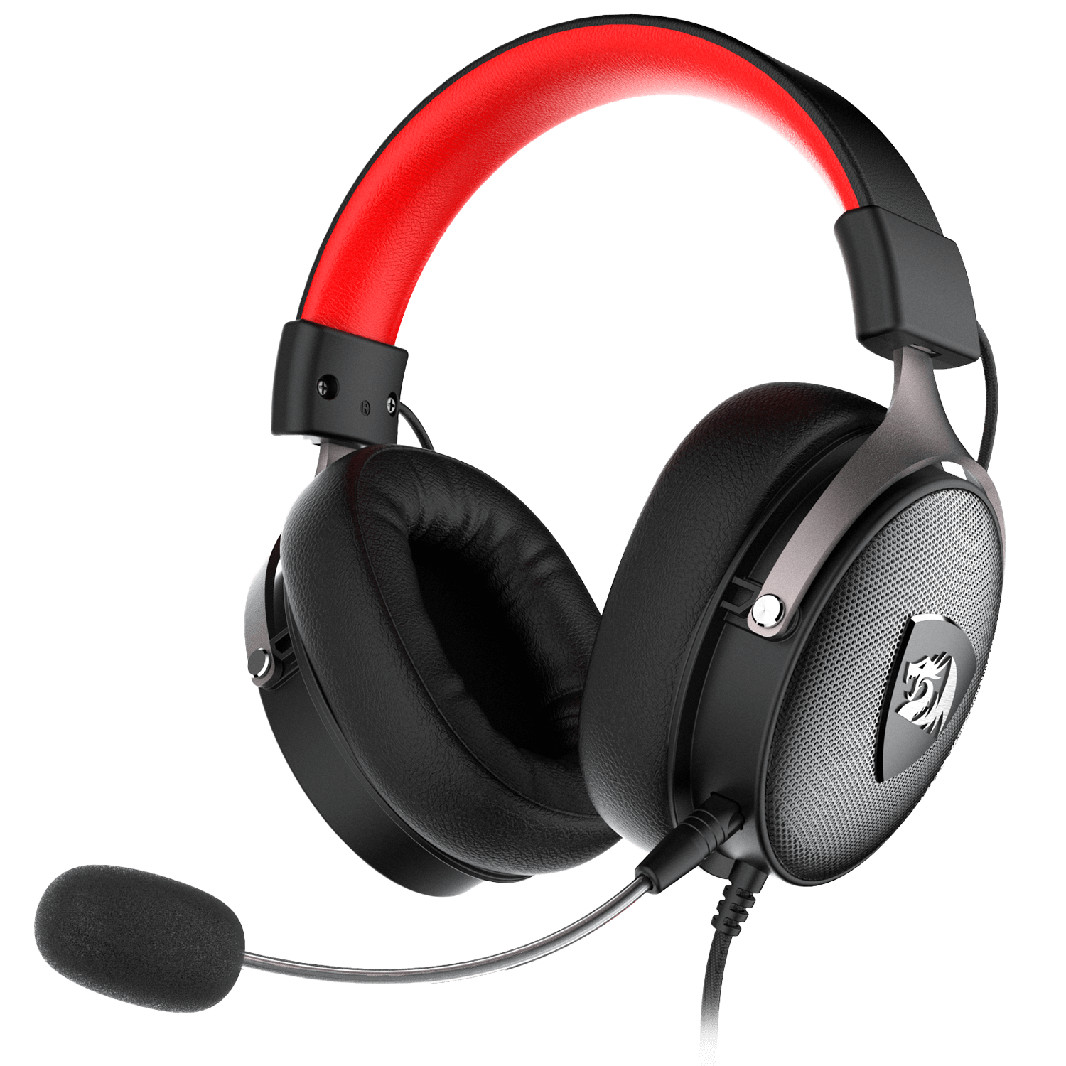Redragon H520 Icon Wired Gaming Headset, 7.1 Surround Sound - Memory Foam Earpads