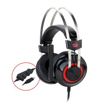 HEADSET GAMING Redragon TALOS H601