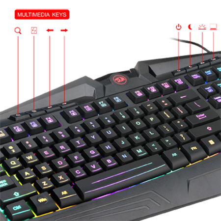 Redragon K503 RGB LED Backlit Gaming Keyboard