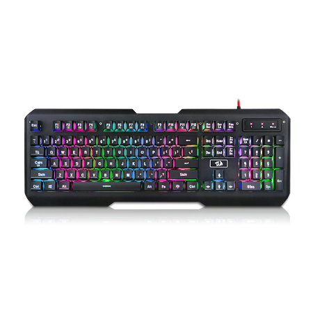 Redragon K506 Centaur 7-Color Rainbow Backlit Full-Size Gaming Keyboard With Numeric Keypad