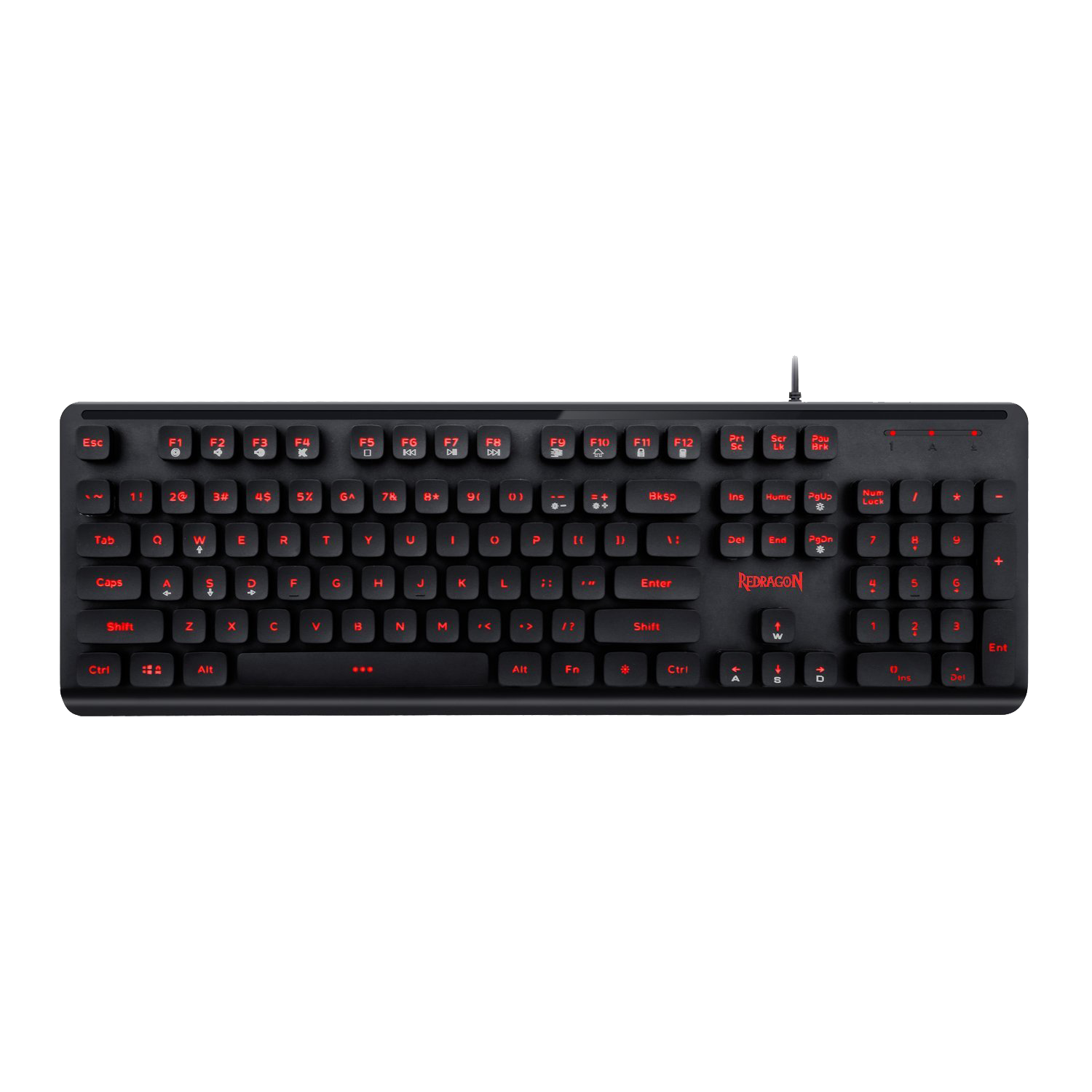 Redragon K507 7 Colors LED Backlit Mechanical Feeling Gaming Keyboard