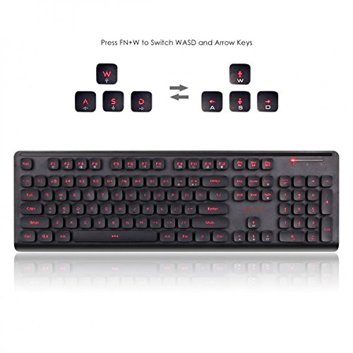 Redragon K507 7 Colors LED Backlit Mechanical Feeling Gaming Keyboard