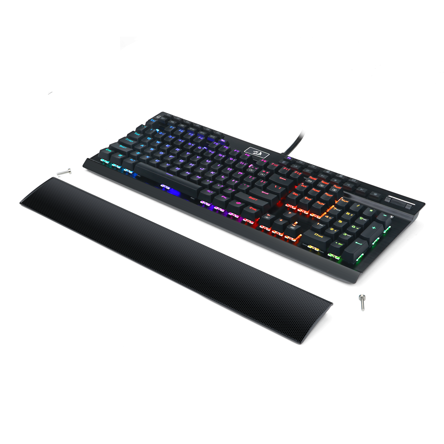 Keyboard Mekanik Backlit LED RGB Redragon K550 RGB Yama 131 Tombol