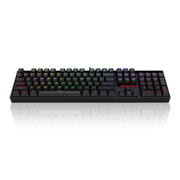 Redragon K551RGB MITRA Papan Ketik Mekanik dengan Lampu Latar RGB dan Sakelar Biru