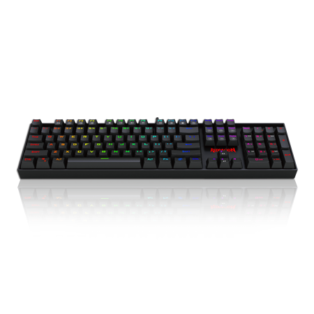 Redragon K551RGB MITRA Papan Ketik Mekanik dengan Lampu Latar RGB dan Sakelar Biru