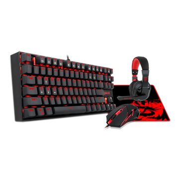 Redragon K552-BB - PAKET HEMAT GAMER PC