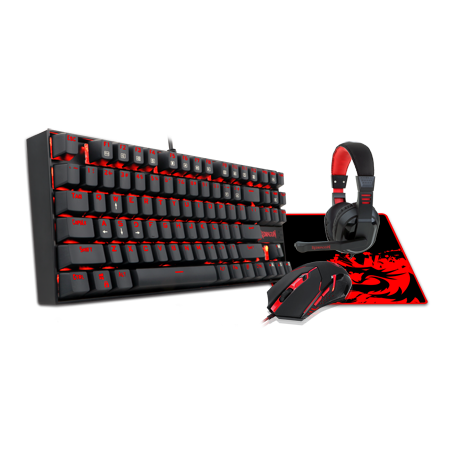 Redragon K552-BB - PAKET HEMAT GAMER PC