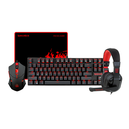 Redragon K552-BB - PAKET HEMAT GAMER PC