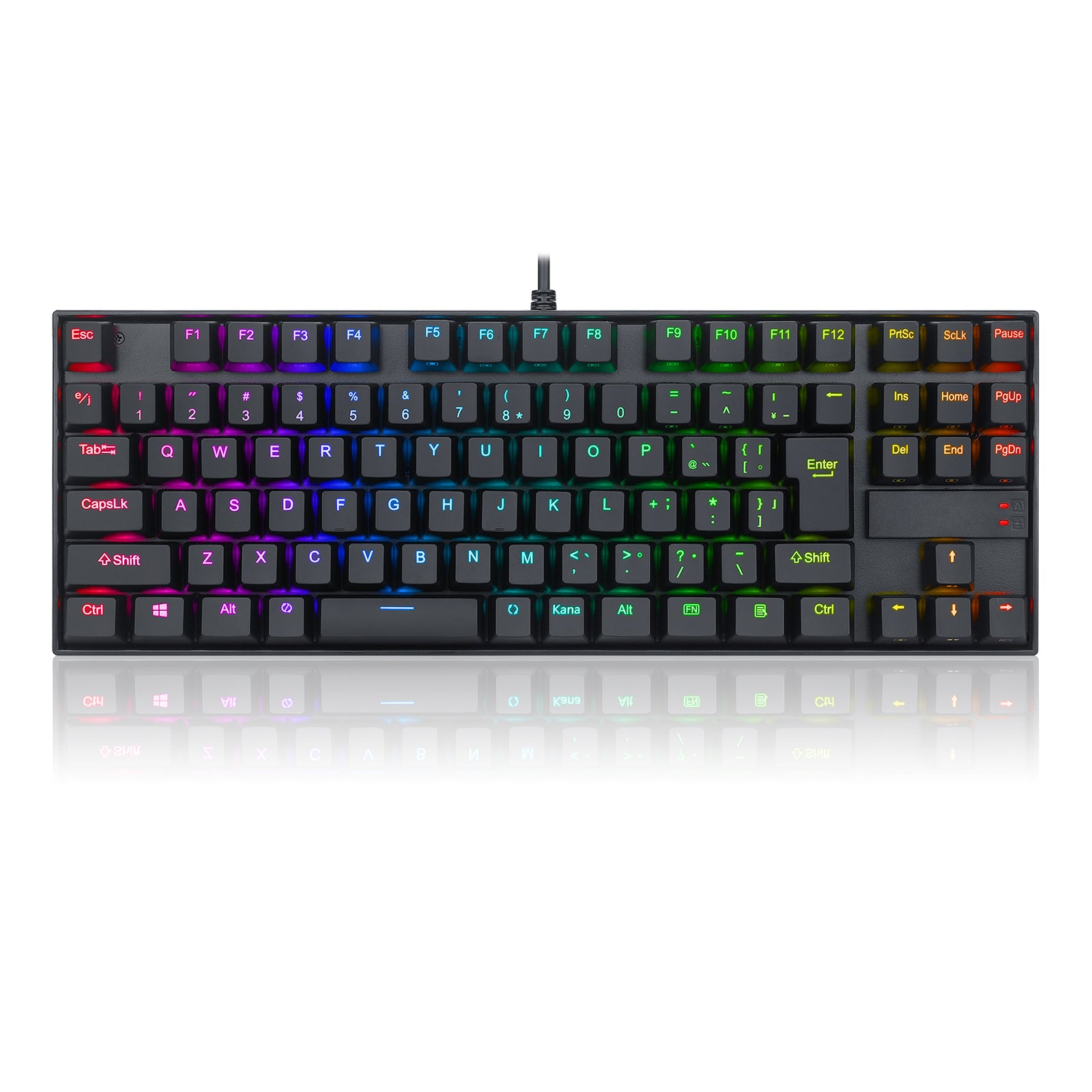 Redragon Kumara K552RGB-JPTI Keyboard Gaming Mekanik Tata Letak Jepang