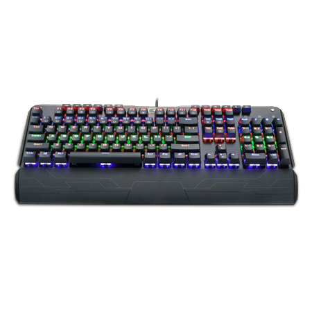 Redragon K555-R INDRAH Keyboard Gaming Mekanik Lampu Latar LED Pelangi