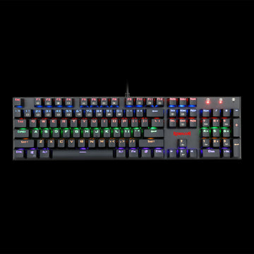 Keyboard Gaming Mekanis REDRAGON K565R RUDRA Lampu Latar Pelangi