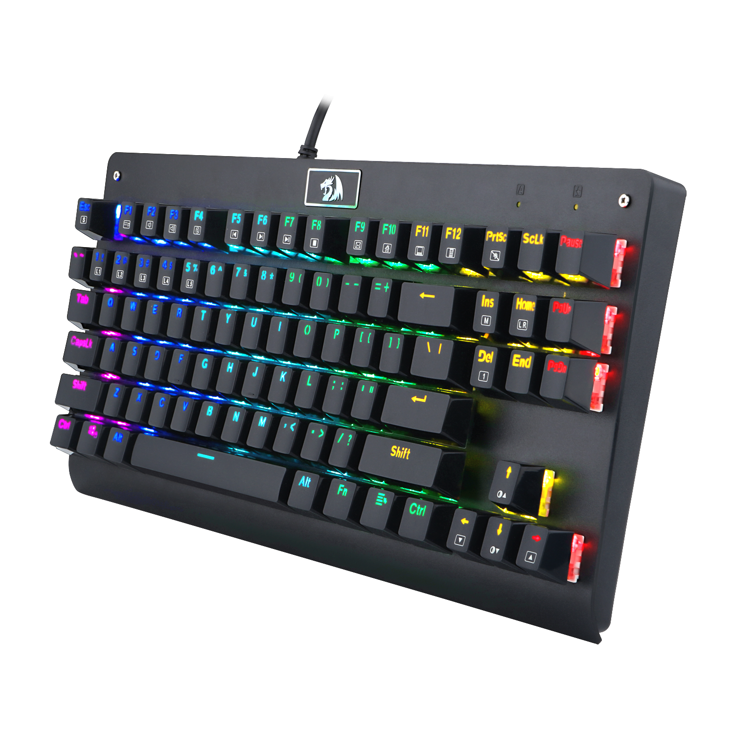 REDRAGON K568 RGB DARK AVENGER Keyboard Gaming Mekanik 87 Tombol