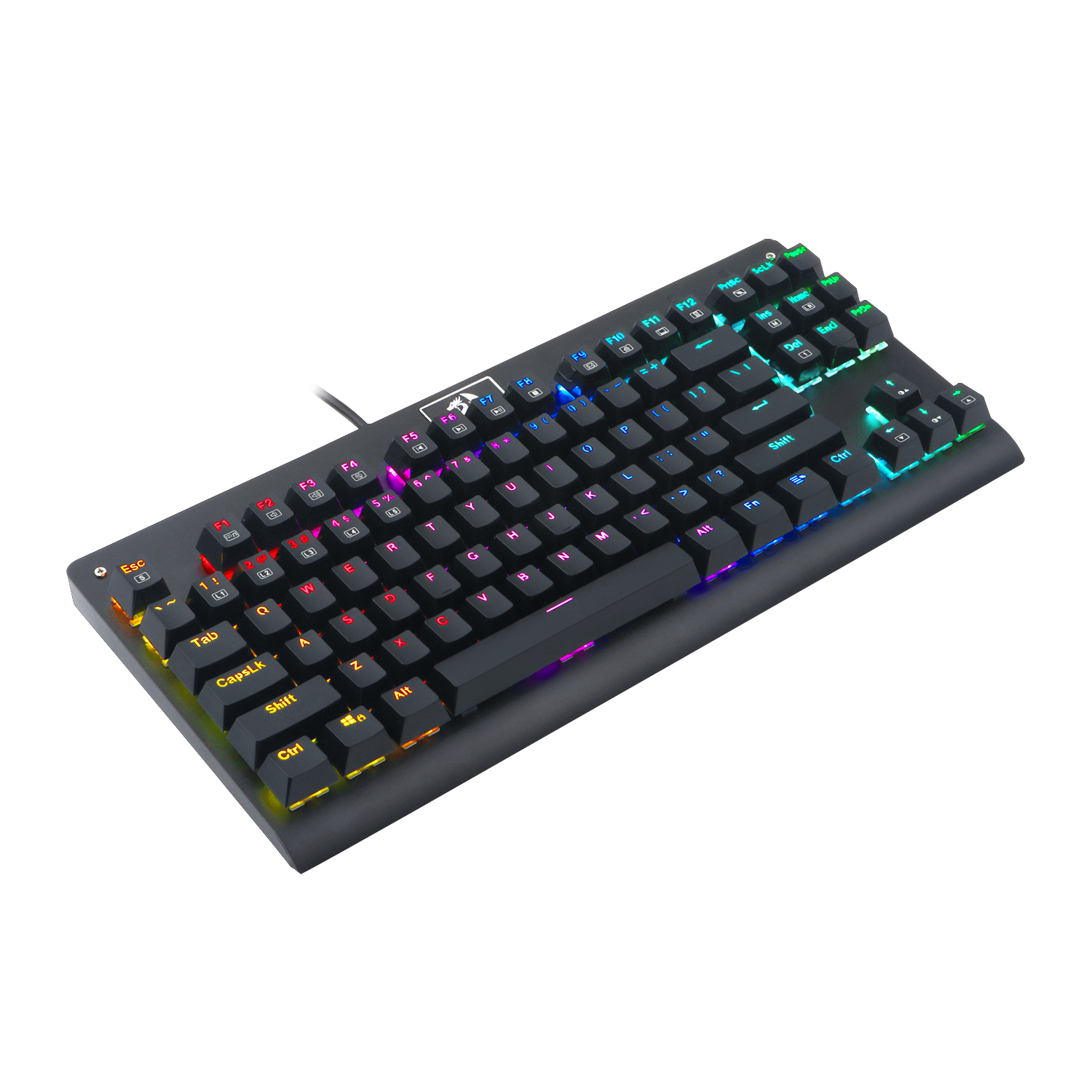 REDRAGON K568 RGB DARK AVENGER Keyboard Gaming Mekanik 87 Tombol