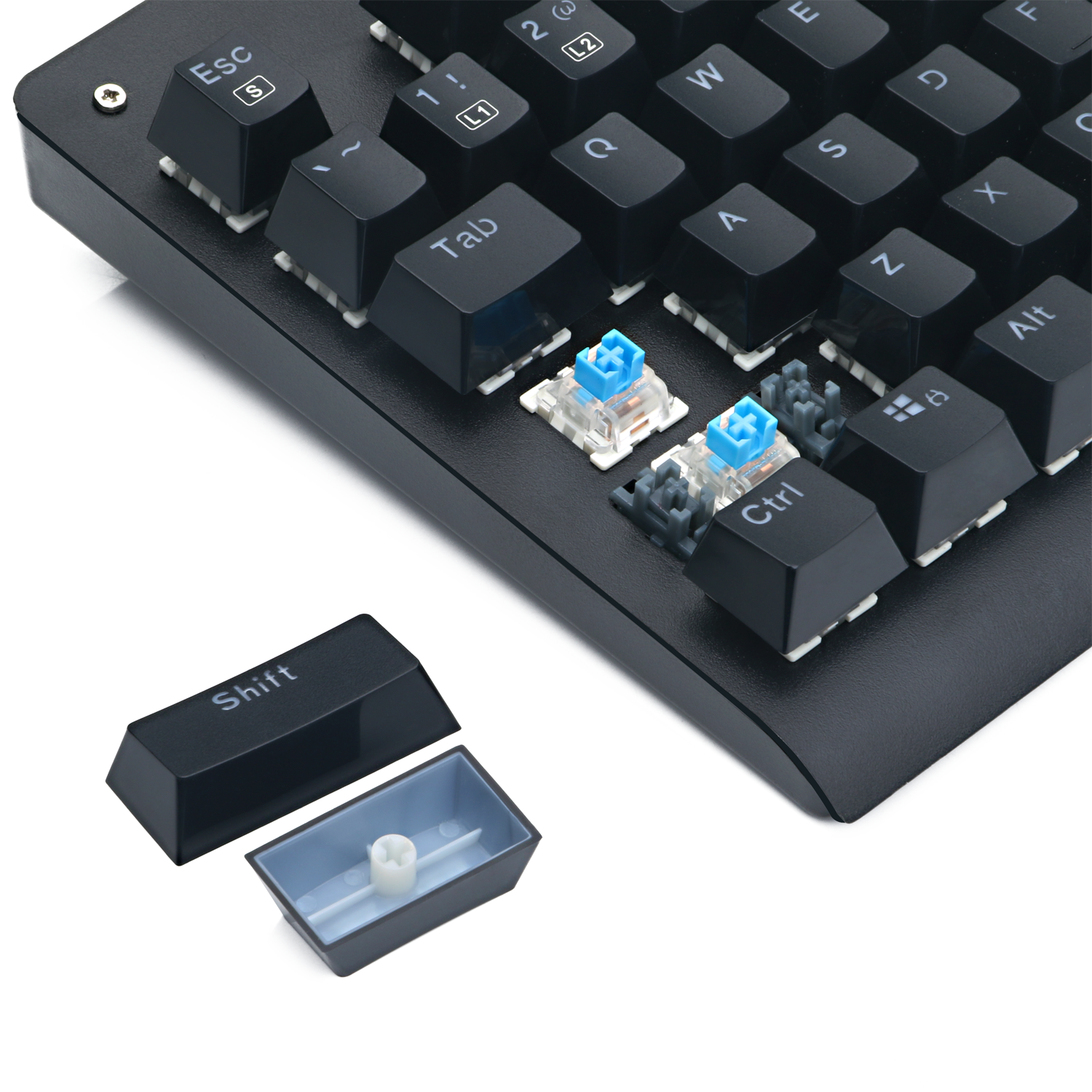 REDRAGON K568 RGB DARK AVENGER Keyboard Gaming Mekanik 87 Tombol