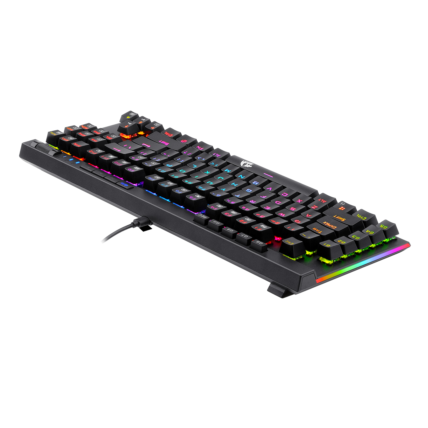 Redragon K587-PRO 87 Keys Compact RGB TKL Mechanical Gaming Keyboard 