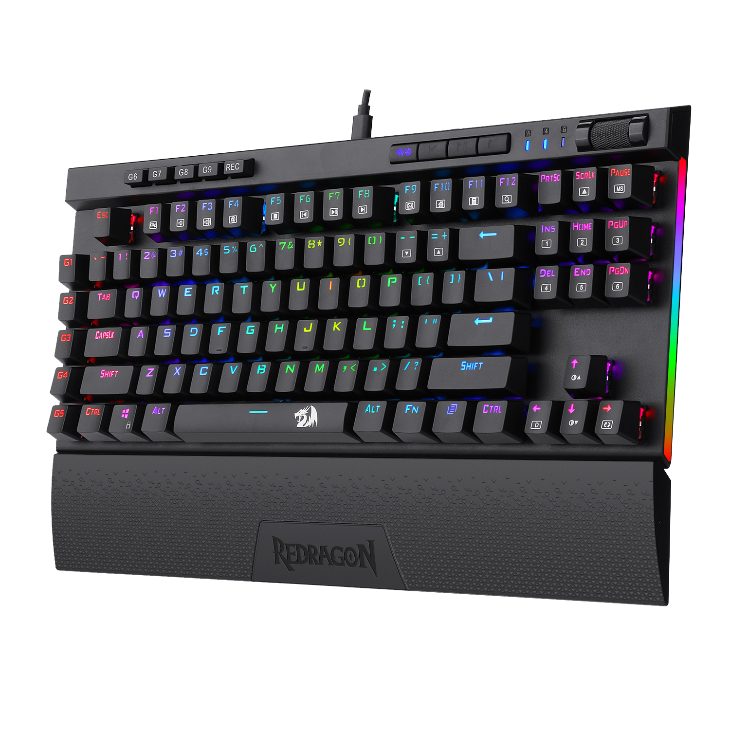 Redragon K587 MAGIC-WAND 87 Keys Compact RGB TKL Mechanical Gaming Keyboard 6