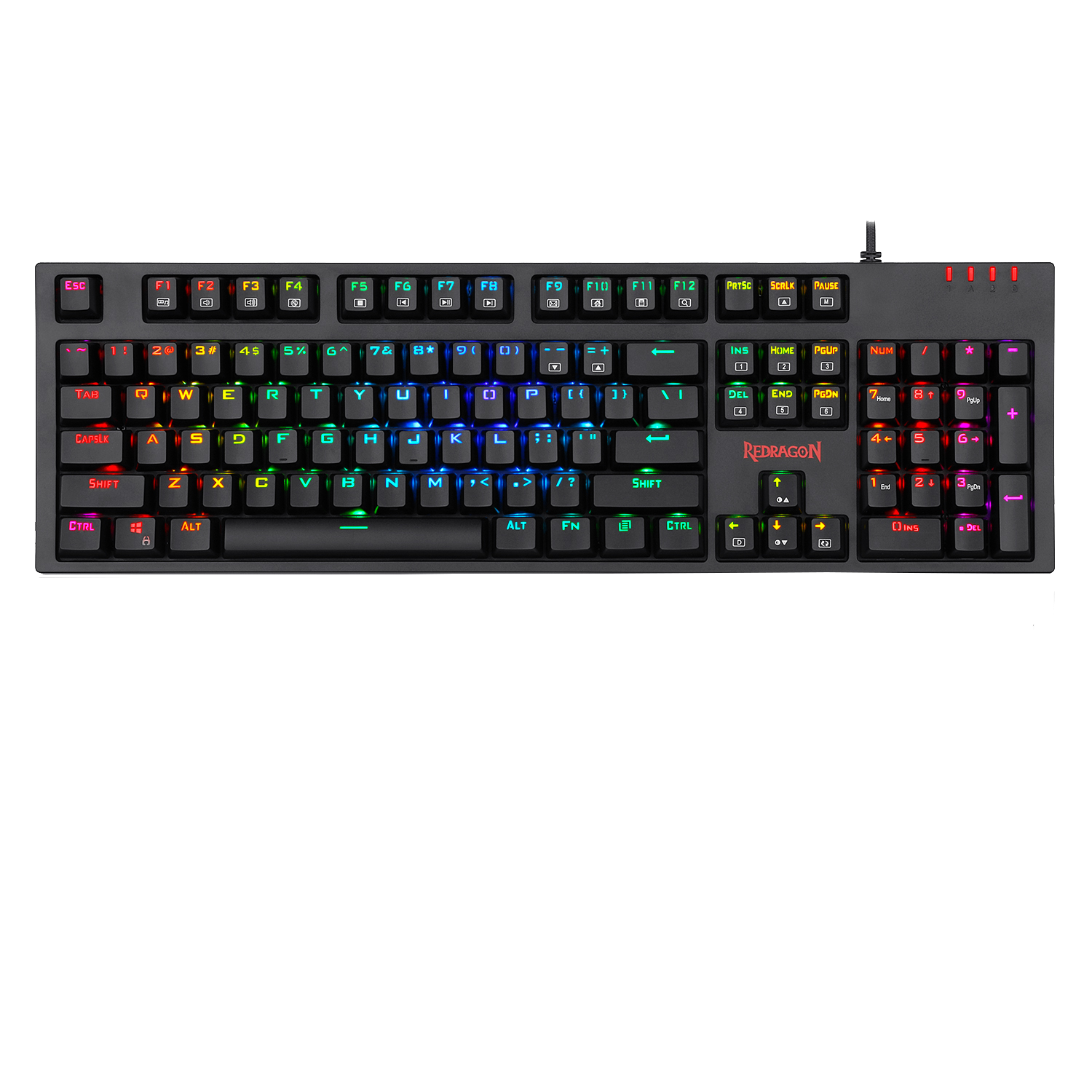 Redragon K592-PRO Mechanical Gaming RGB Wired Keyboard with Ultra-Fast V-Optical Blue Switches