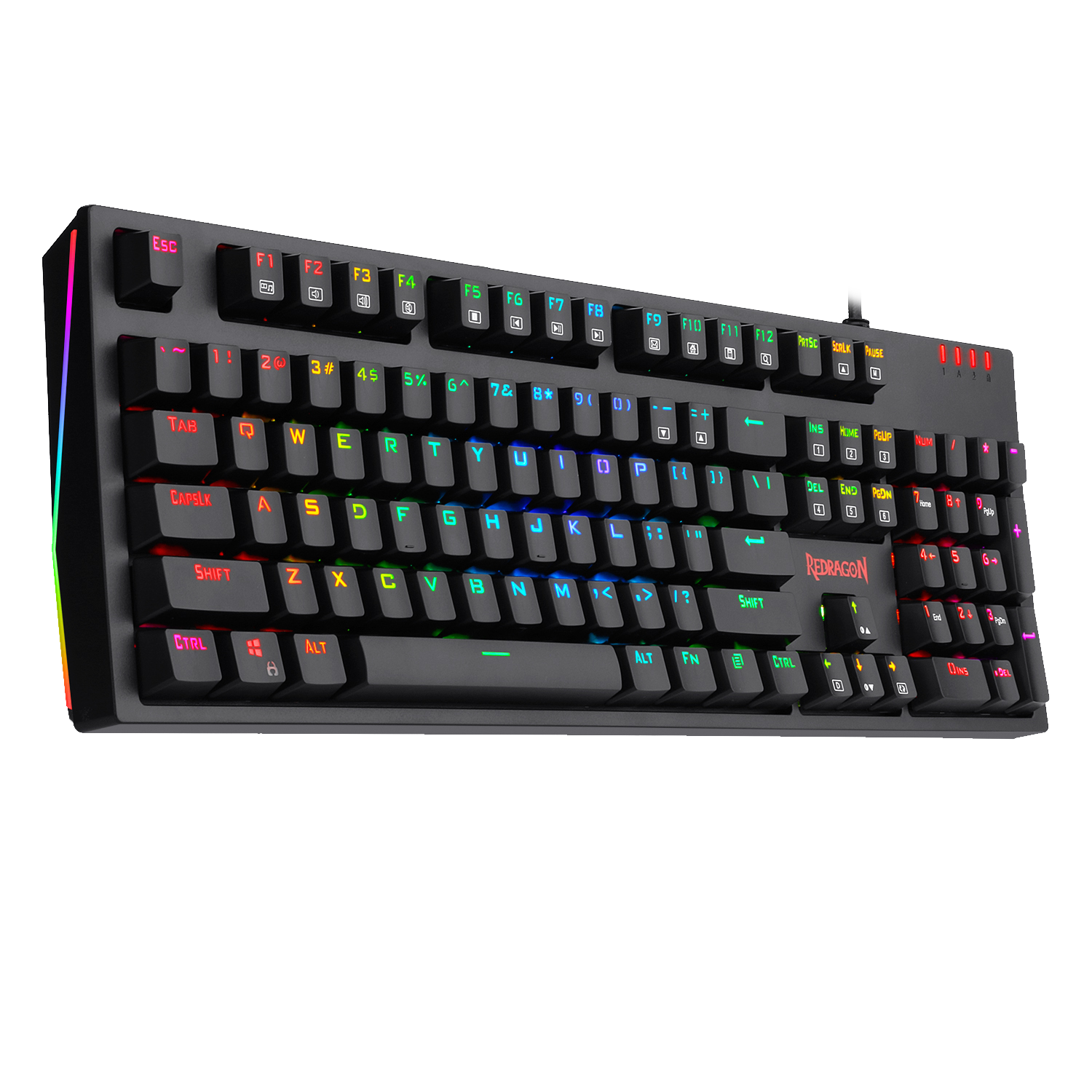 Redragon K592-PRO Mechanical Gaming RGB Wired Keyboard with Ultra-Fast V-Optical Blue Switches