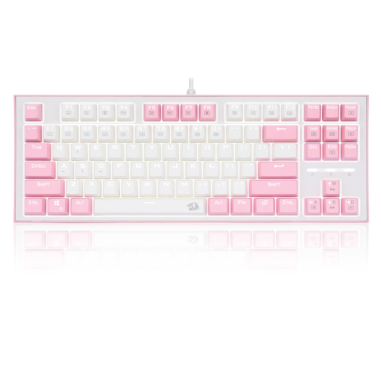 Keyboard Gaming Mekanik Redragon K611-WIB BES Lampu Latar LED Putih