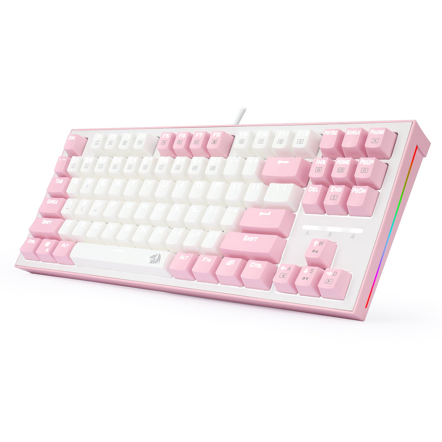 Keyboard Gaming Mekanik Redragon K611-WIB BES Lampu Latar LED Putih