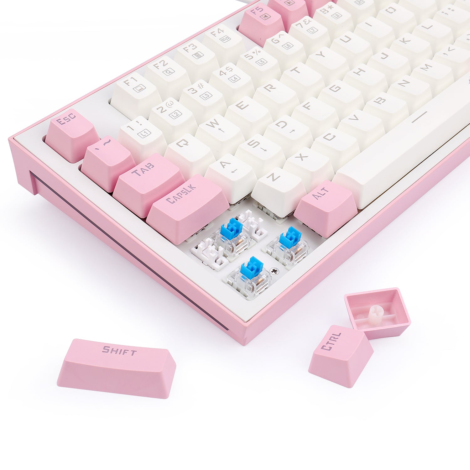 Keyboard Gaming Mekanik Redragon K611-WIB BES Lampu Latar LED Putih