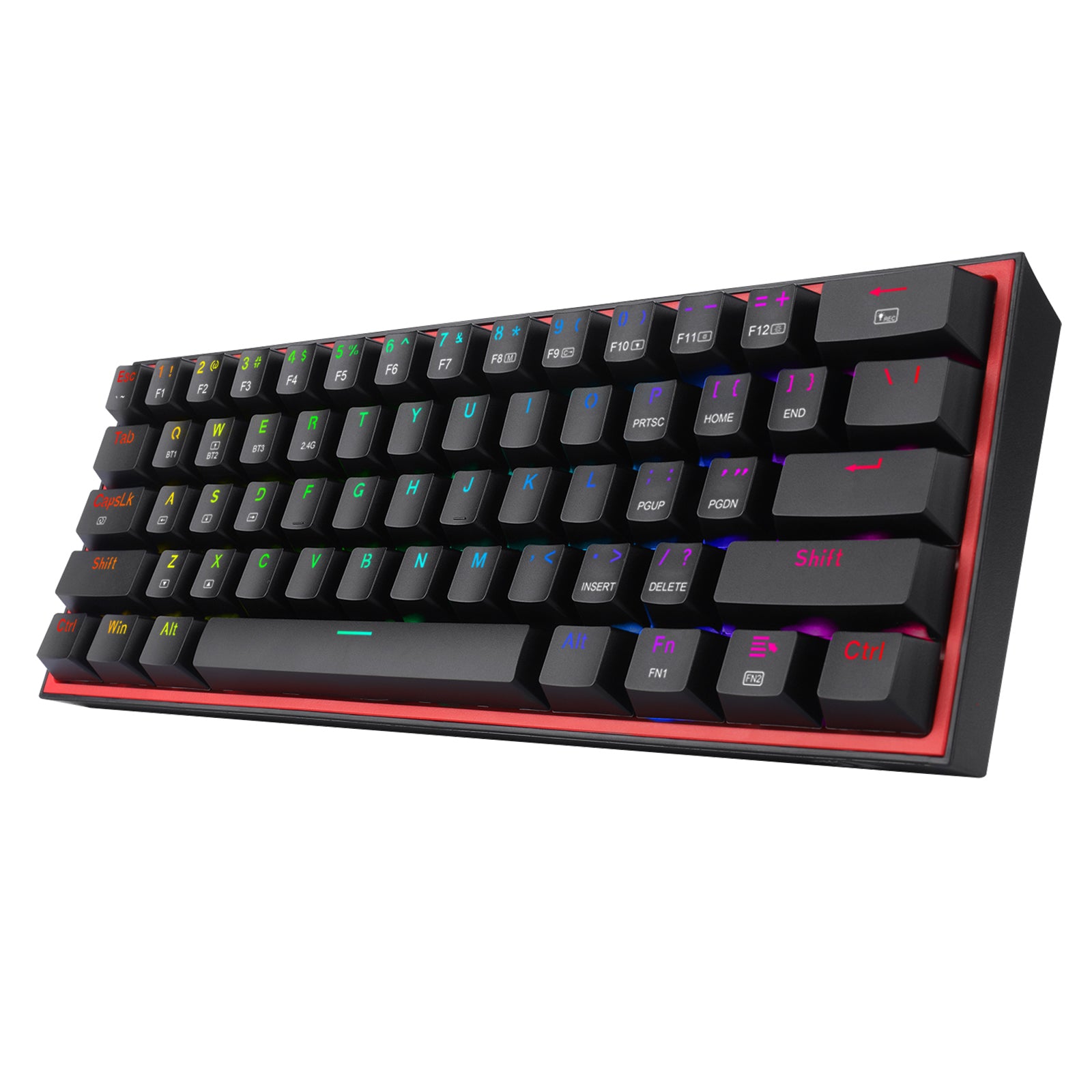 Keyboard mekanis Redragon K616RGB-B 61 tombol