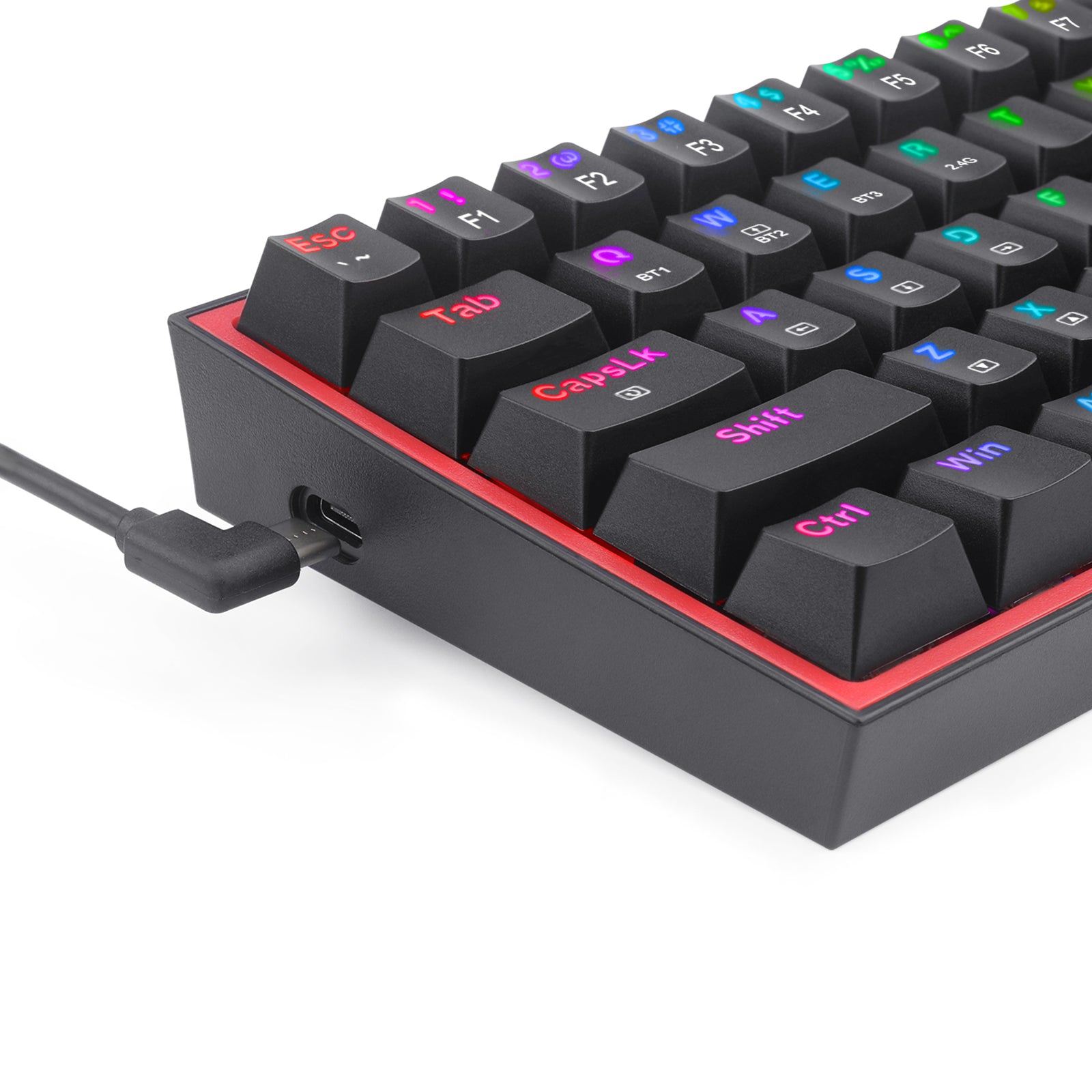 Keyboard mekanis Redragon K616RGB-B 61 tombol