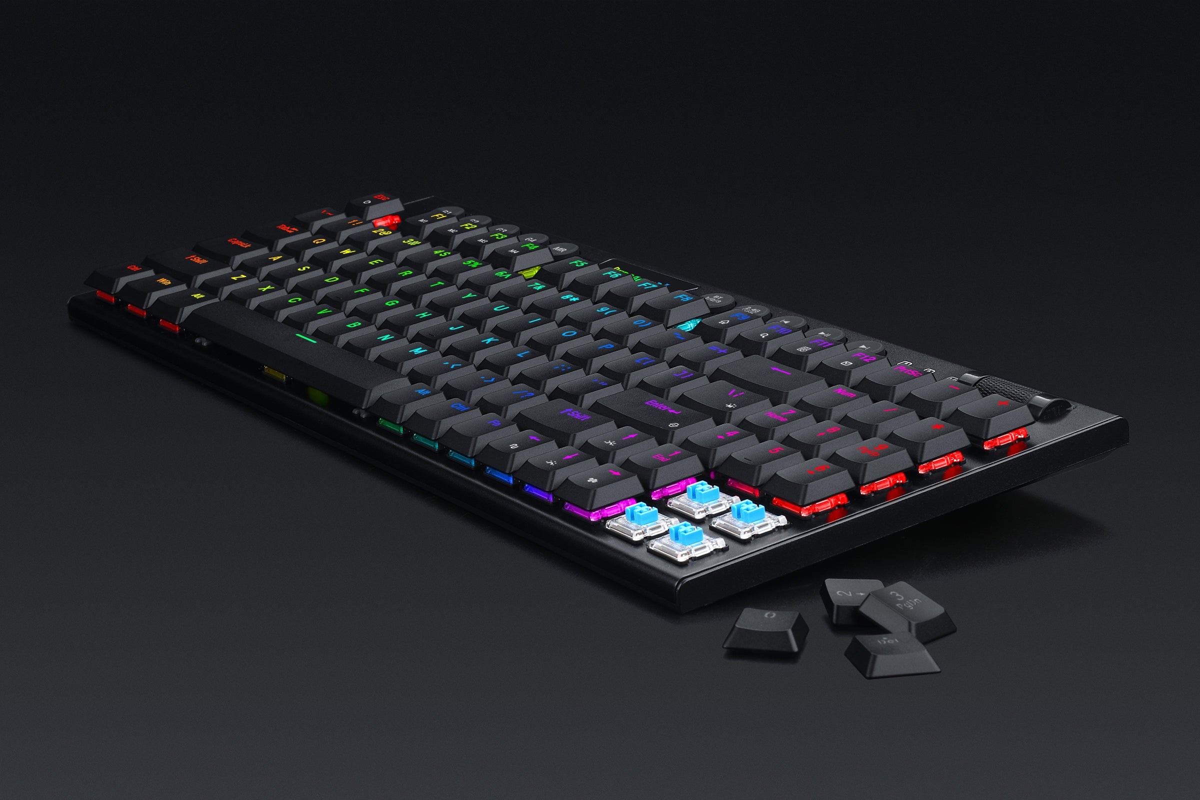 Redragon K625-KB Wired 94 key Low-profile mechanical keyboard
