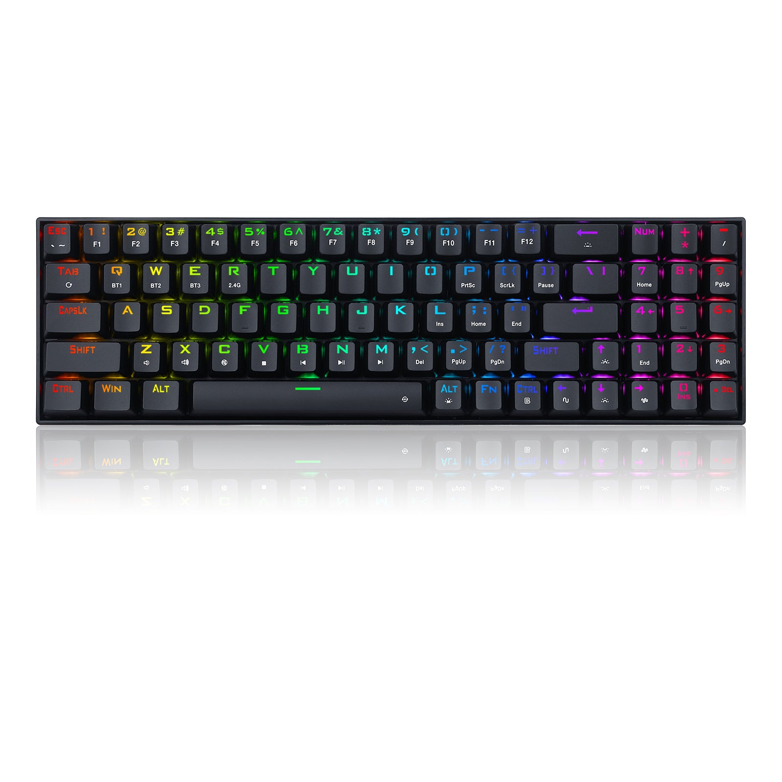 K627P-KNS 75% keyboard gaming mekanik nirkabel