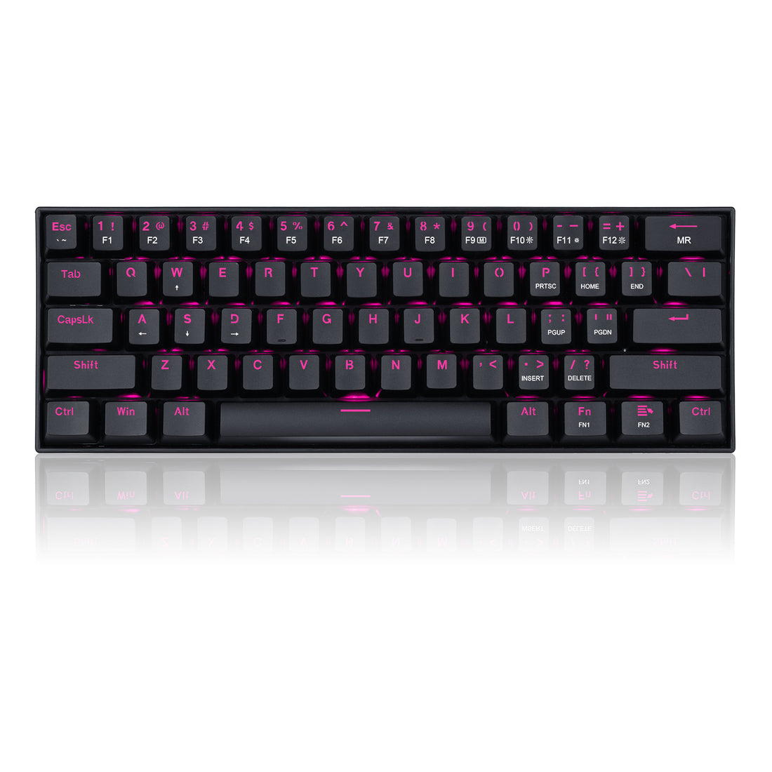 Redragon K630 Gaming Mechanical keyboard, Pink LED Backlit