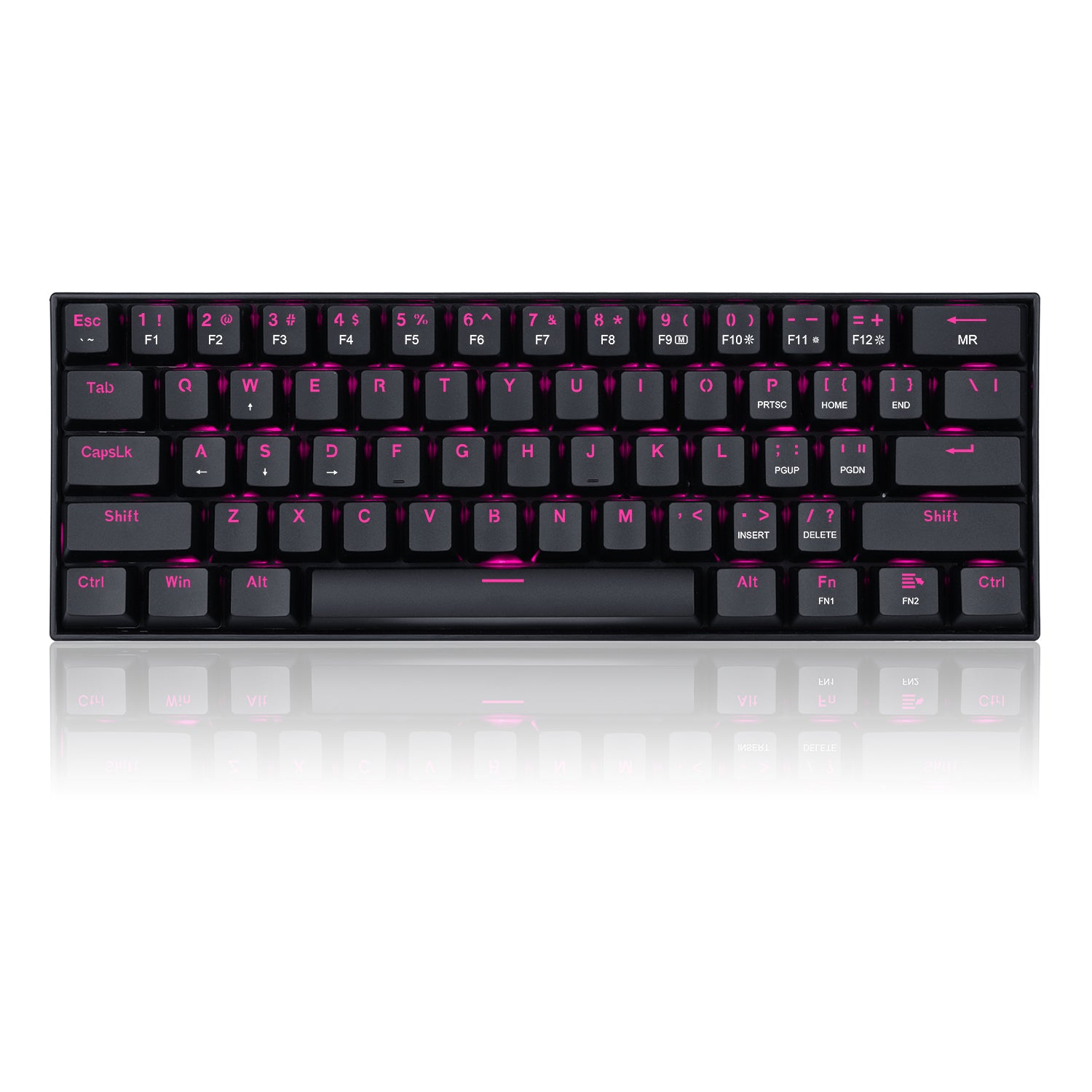 Redragon K630 Gaming Mechanical keyboard, Pink LED Backlit