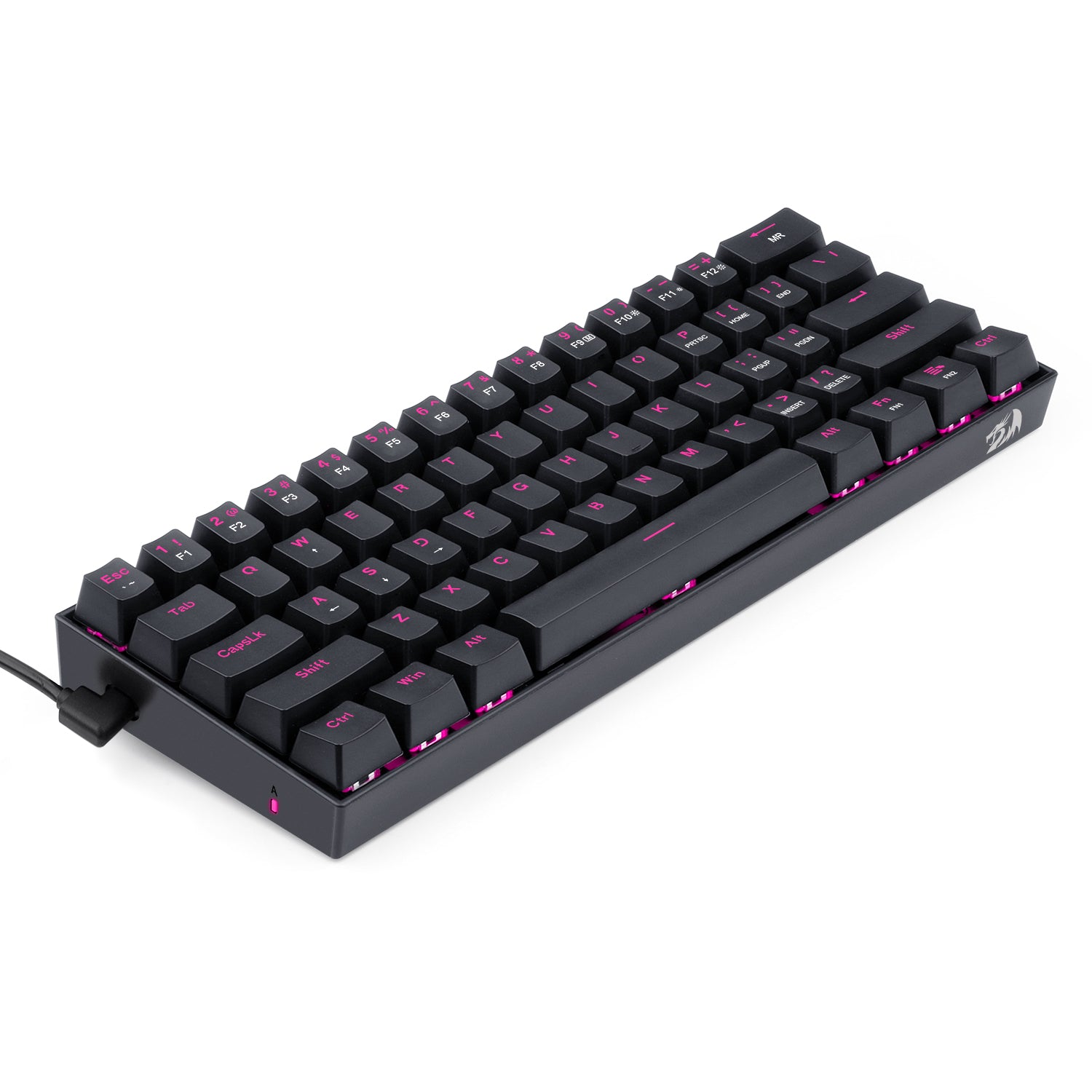 Redragon K630 Gaming Mechanical keyboard, Pink LED Backlit