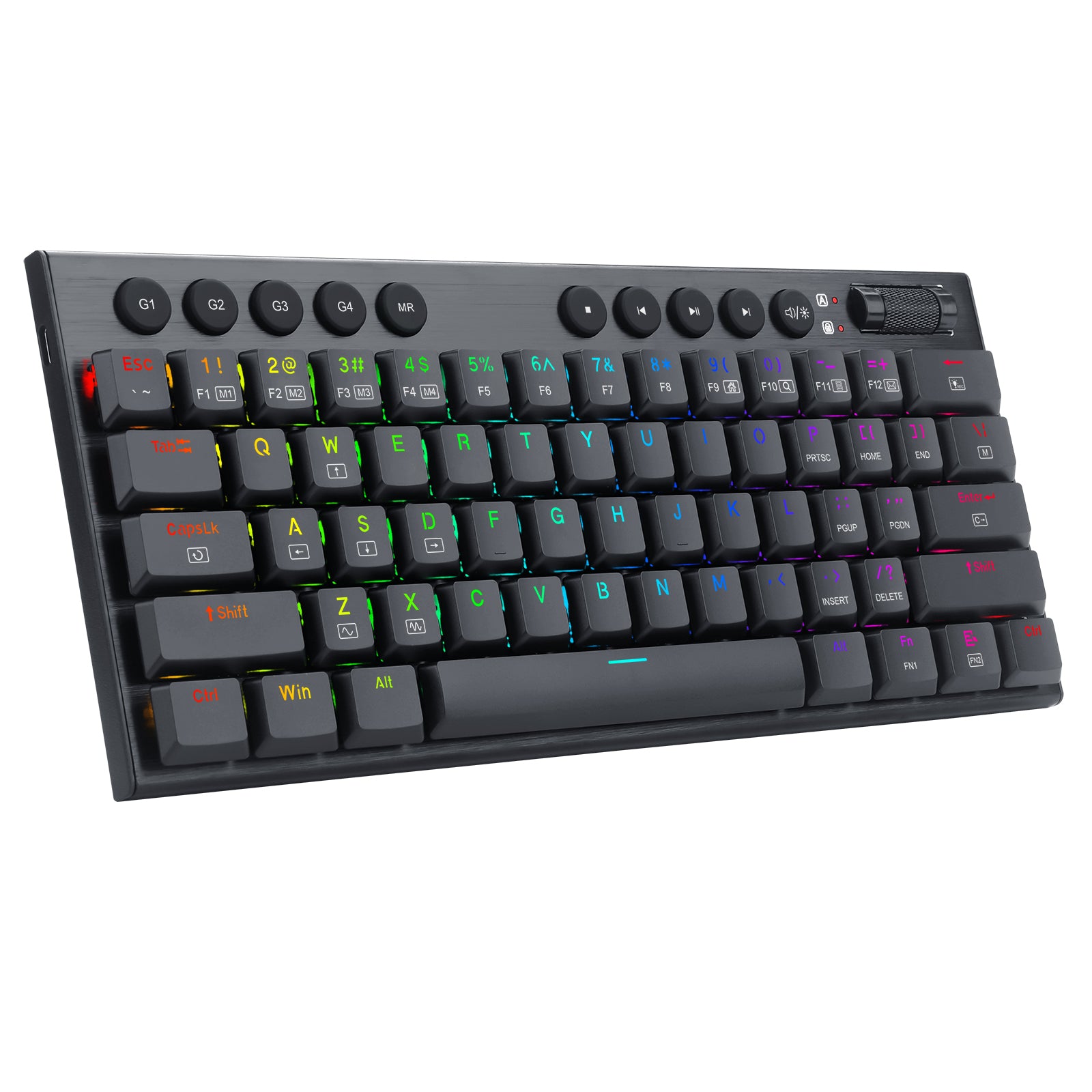 Redragon K632-RGB Keyboard Mekanik Kabel 60% dengan Tombol Makro