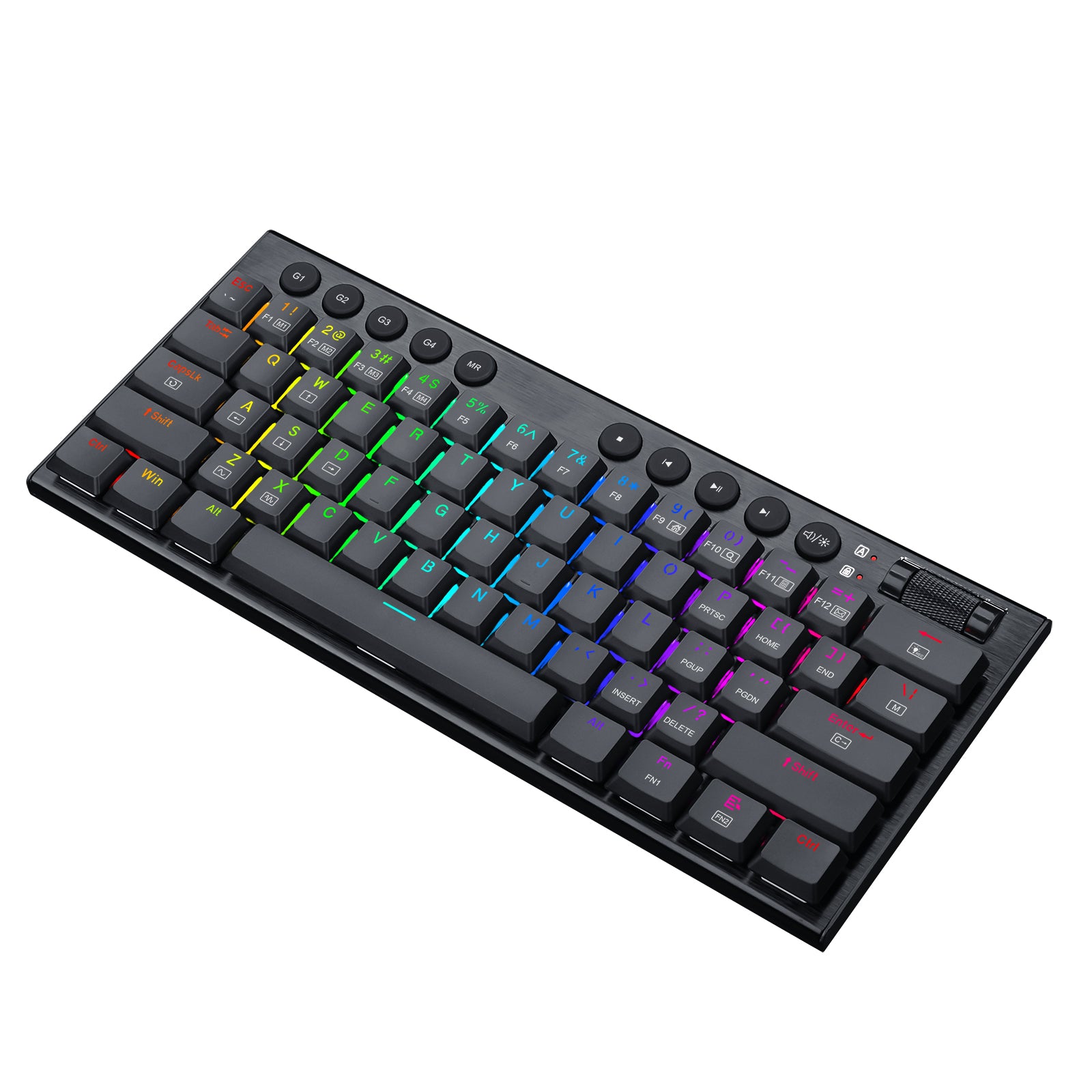 Redragon K632-RGB Keyboard Mekanik Kabel 60% dengan Tombol Makro