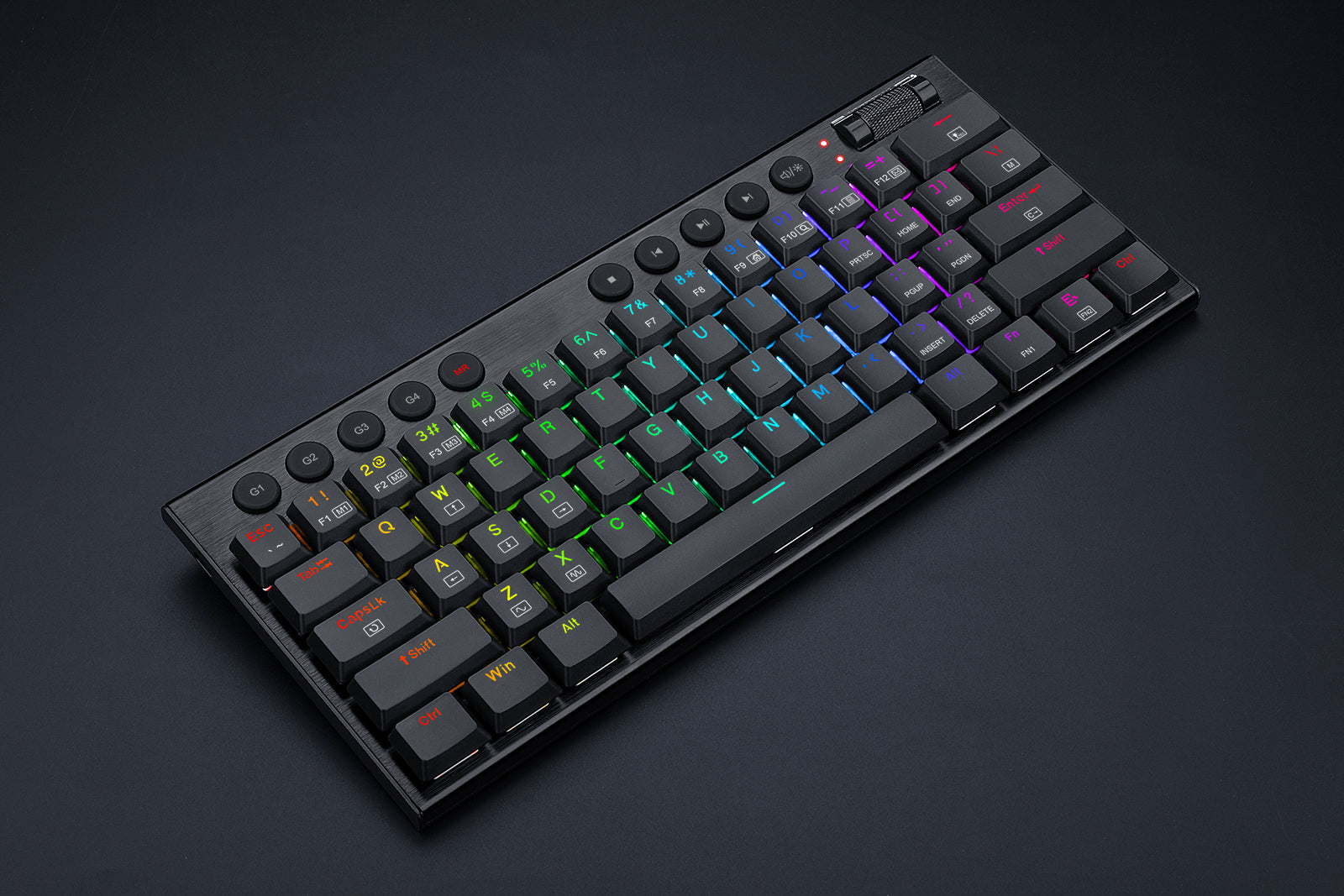Redragon K632-RGB Keyboard Mekanik Kabel 60% dengan Tombol Makro