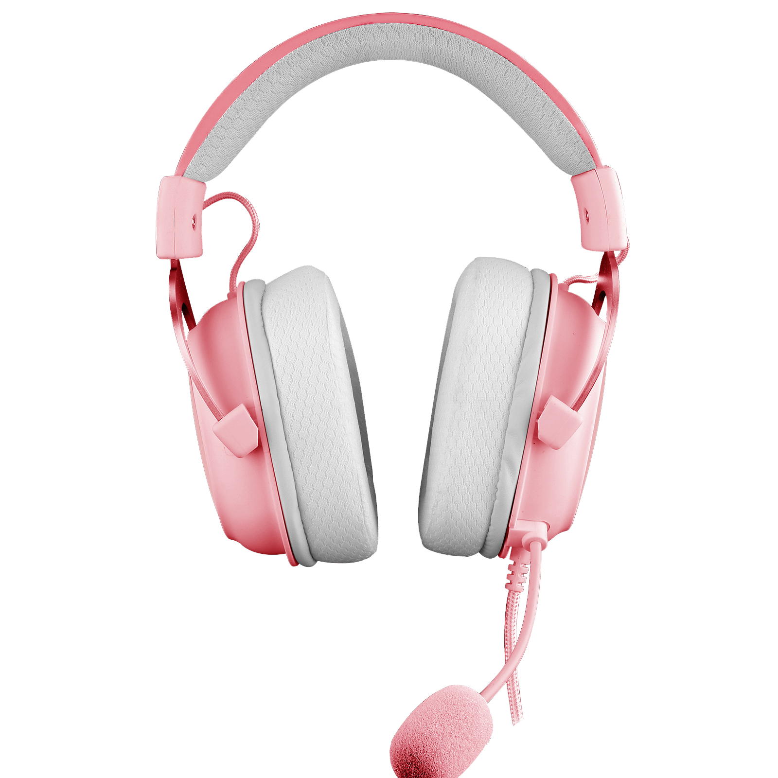 Redragon H510 Zeus-X RGB Pink Wired Gaming Headset - 7.1 Surround Sound - 53MM Audio Drivers in Memory Foam Ear Pads w/Durable Fabric Cover- Multi Platforms Headphone - USB Powered for PC/PS4/NS