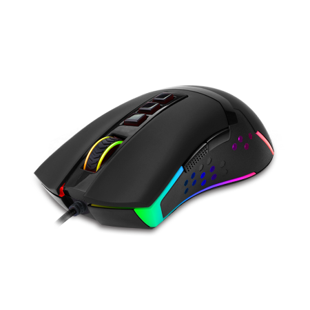 Mouse gaming berkabel M712 lampu latar RGB