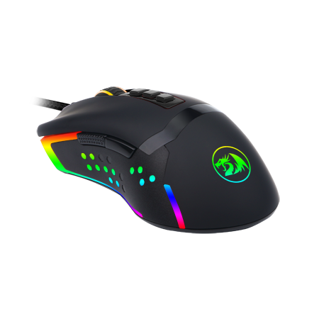 Mouse gaming berkabel M712 lampu latar RGB