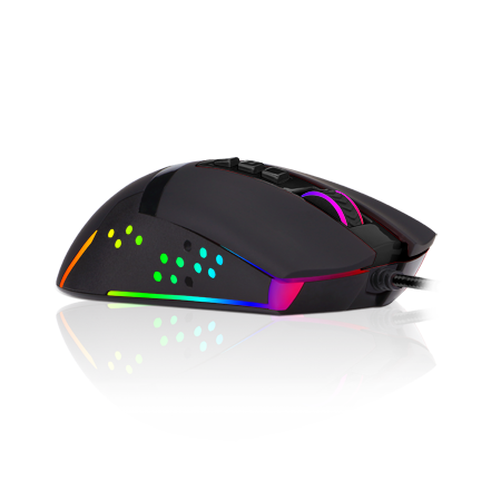 Mouse gaming berkabel M712 lampu latar RGB
