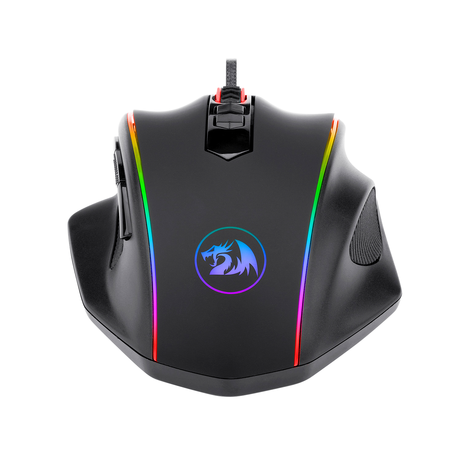 Redragon M720 Vampire RGB Gaming Mouse, 10,000 DPI Adjustable Wired Optical Gaming Mouse, Comfortable Grip Ergonomic with 8 Programmable Buttons