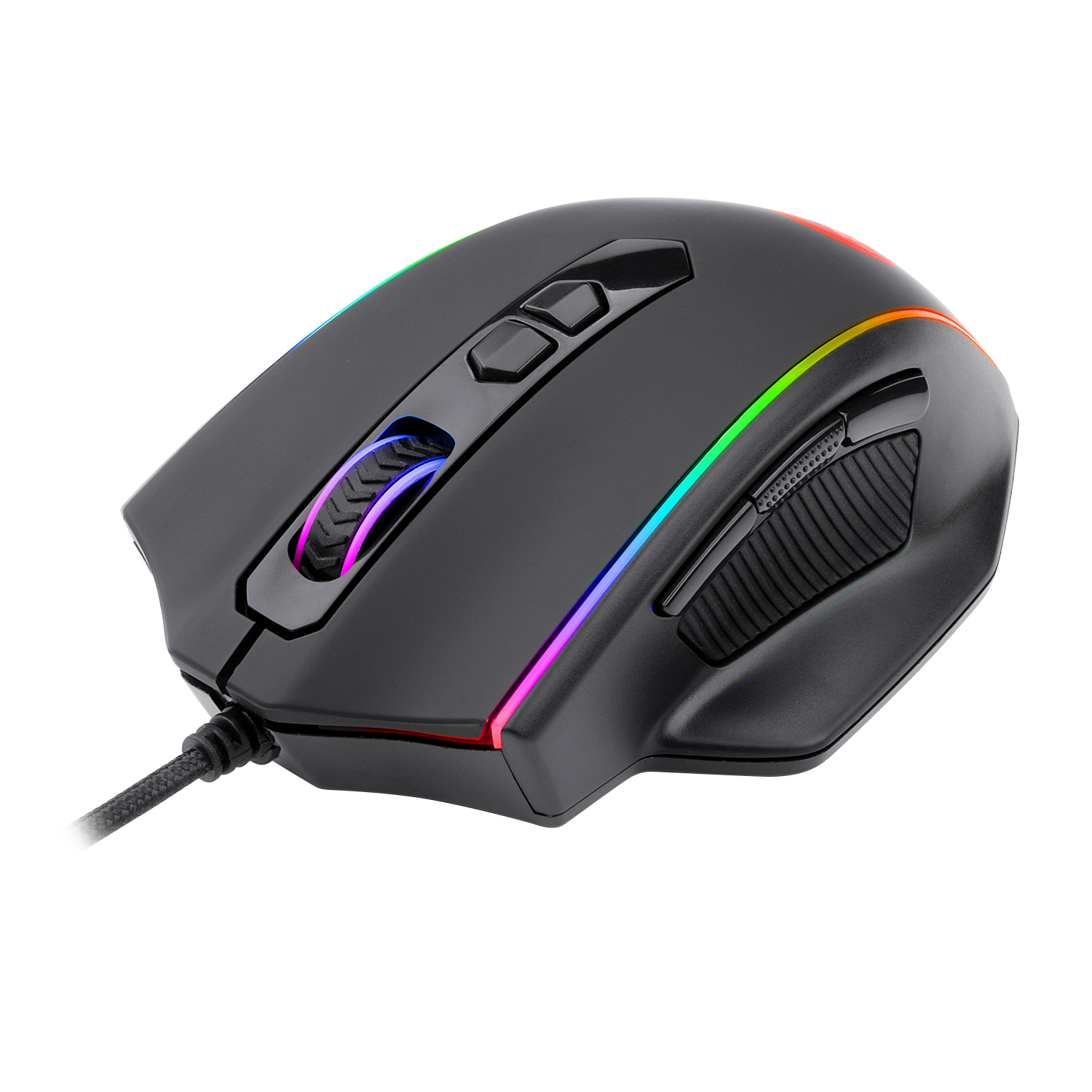Redragon M720 Vampire RGB Gaming Mouse, 10,000 DPI Adjustable Wired Optical Gaming Mouse, Comfortable Grip Ergonomic with 8 Programmable Buttons