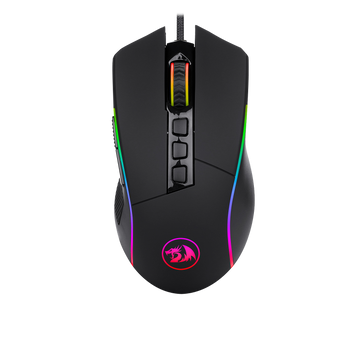 Redragon M721-Pro Lonewolf2 Gaming mouse, Wired Mouse RGB Lighting, 10 Programmable Buttons, 32,000 DPI Adjustable