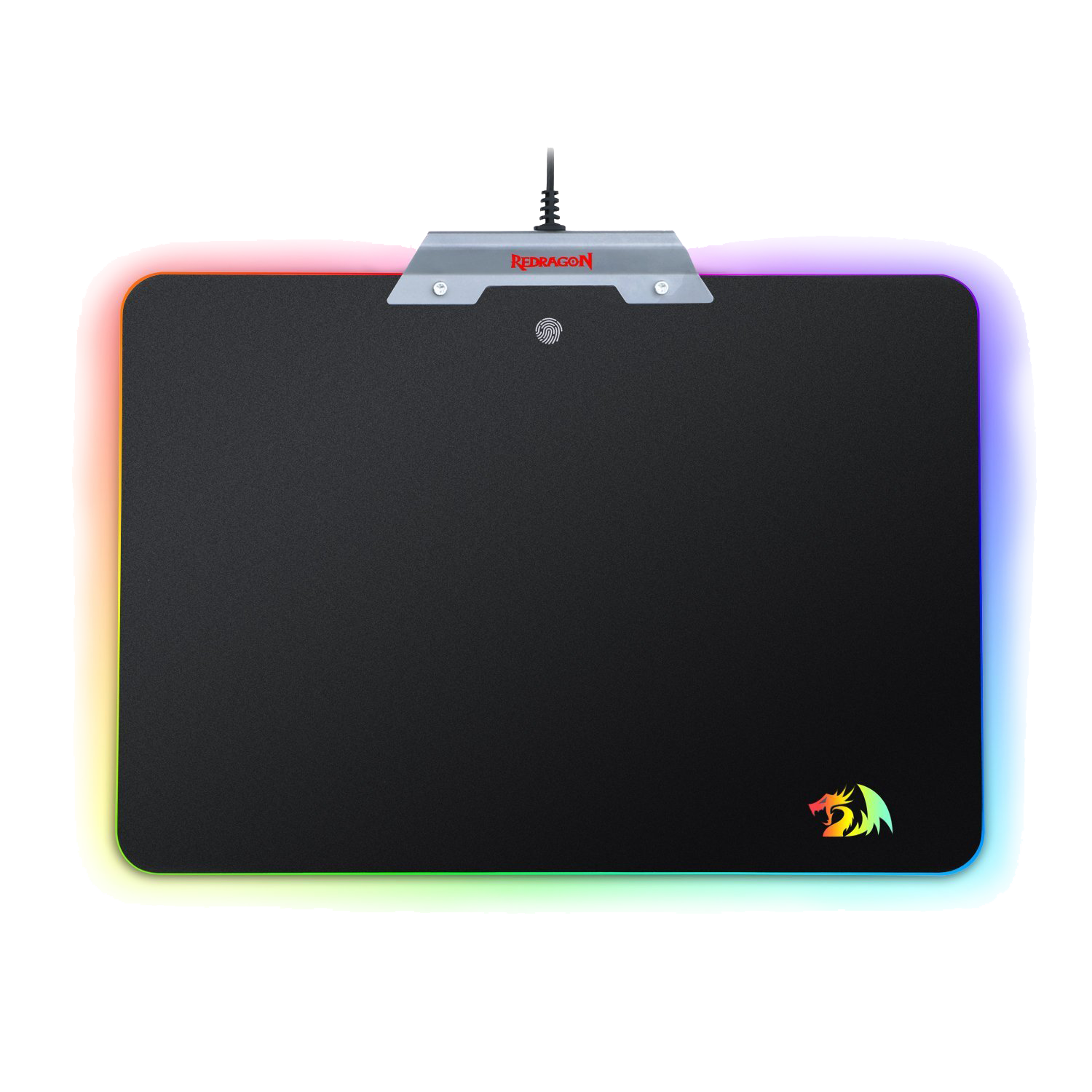 Redragon P011 Orion RGB Mousepad Gaming Mouse Mat dengan 9 Pengaturan Cahaya Berbeda, Permukaan Keras untuk Gamer Profesional 350 x 250 x 3.6mm