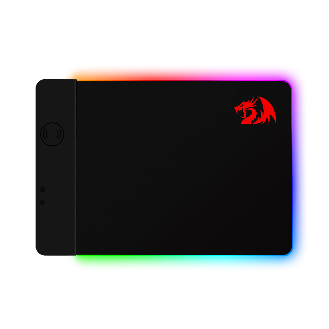 Redragon P025 Qi 10w Fast Wireless Charging RGB Backlit Mouse Pad