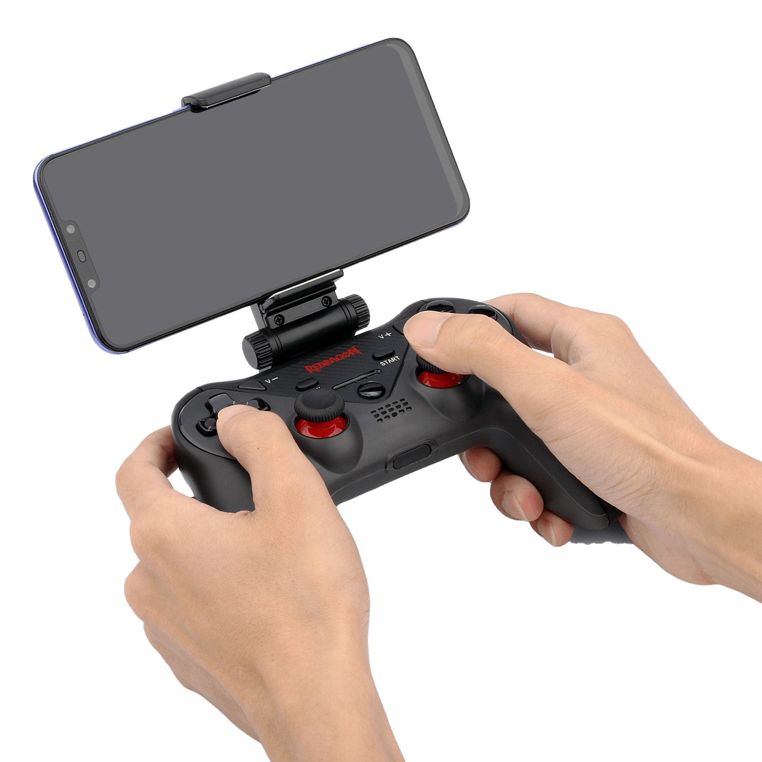 Redragon G812 Ceres Wireless Gaming Controller for iOS, Bluetooth Joystick Gamepad w/ Durable Battery