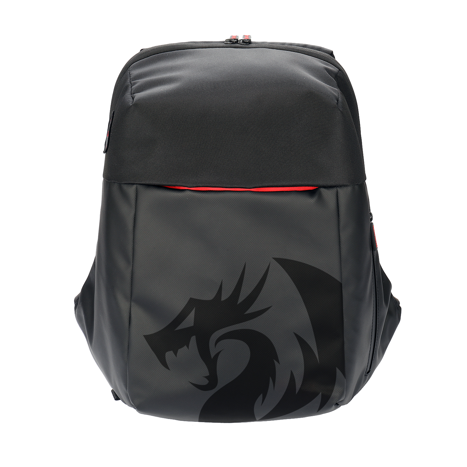 Redragon GB-93 Travel Laptop Backpack, Business Workstation Computer Gaming Backpack w/ Durable Double-Layer Thickened Liner, Organized Pockets/Slots & Large Leatheree Cover, Fits Up to 18" Laptop