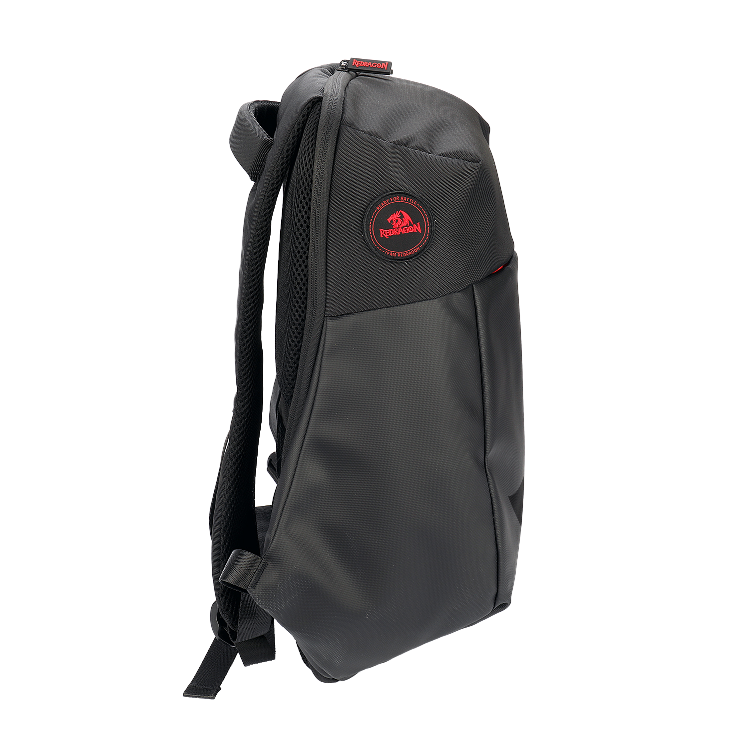 Redragon GB-93 Travel Laptop Backpack, Business Workstation Computer Gaming Backpack w/ Durable Double-Layer Thickened Liner, Organized Pockets/Slots & Large Leatheree Cover, Fits Up to 18" Laptop