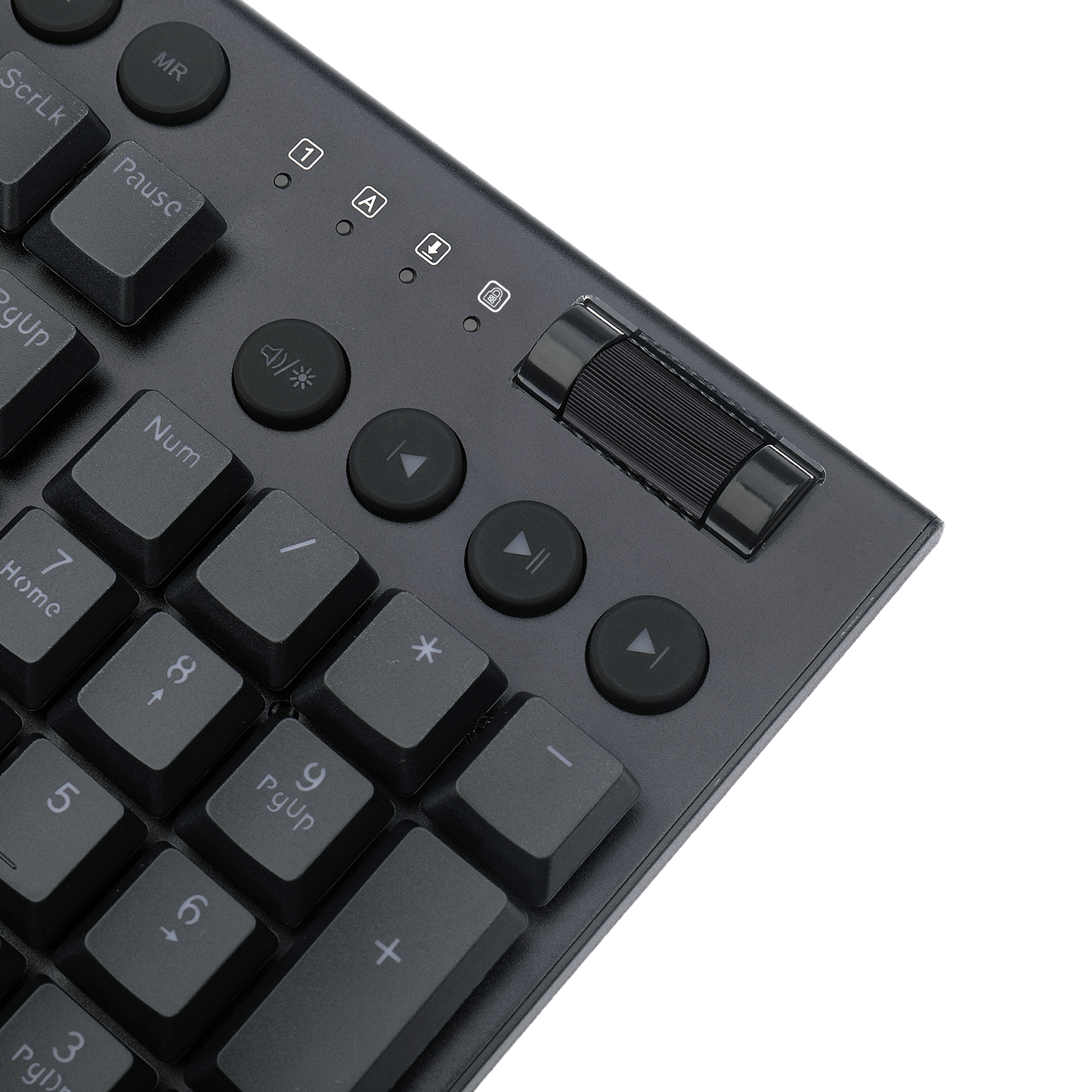 Redragon K619 Horus RGB Mechanical Keyboard, Ultra-Thin Designed Wired Gaming Keyboard w/Low Profile Keycaps, Dedicated Media Control & Linear Red Switch, Pro Software Supported