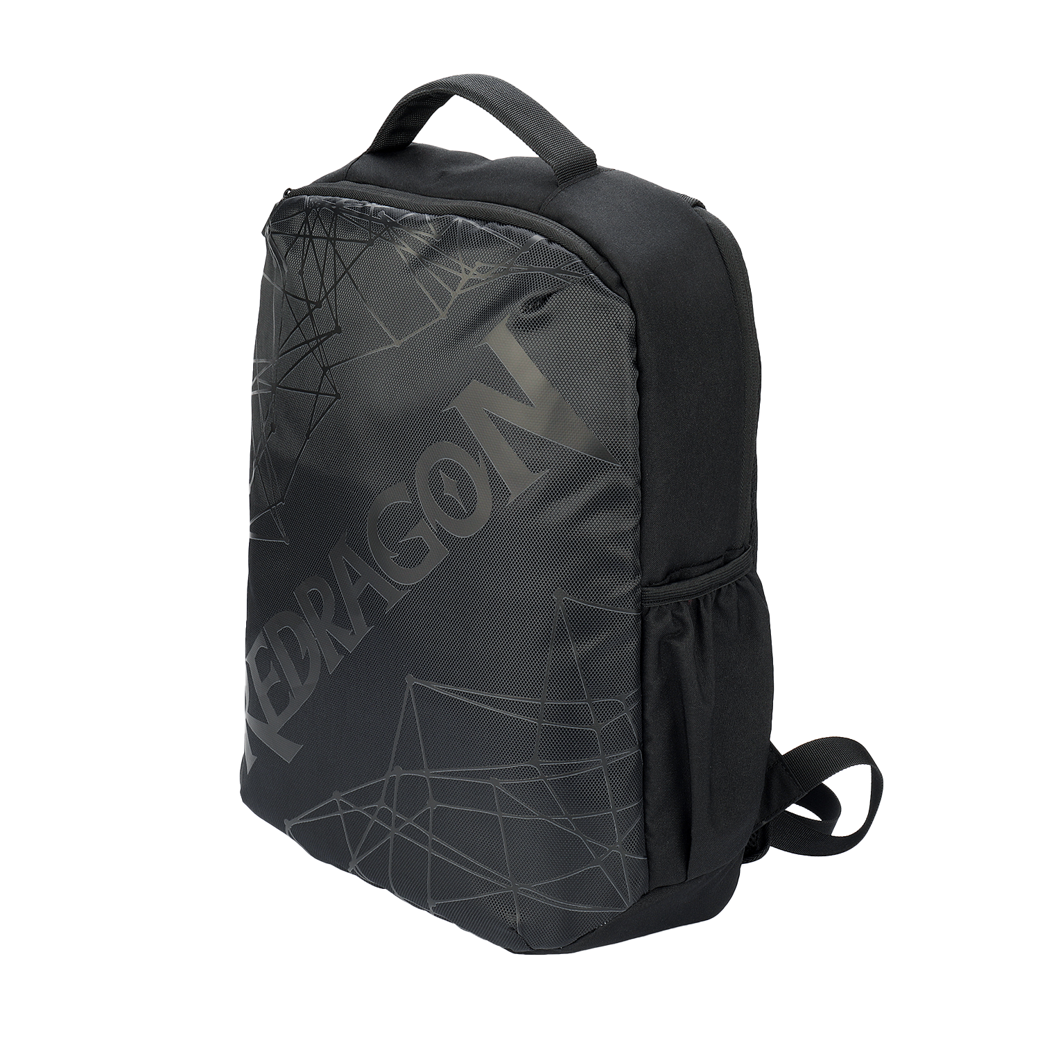 Redragon GB-76 Ransel Laptop Travel, Ransel Gaming Komputer Workstation Bisnis dengan Lapisan Kain Ganda Tahan Lama, Cetakan Logo Garis Modern & Saku Depan Besar, Muat Laptop hingga 18"