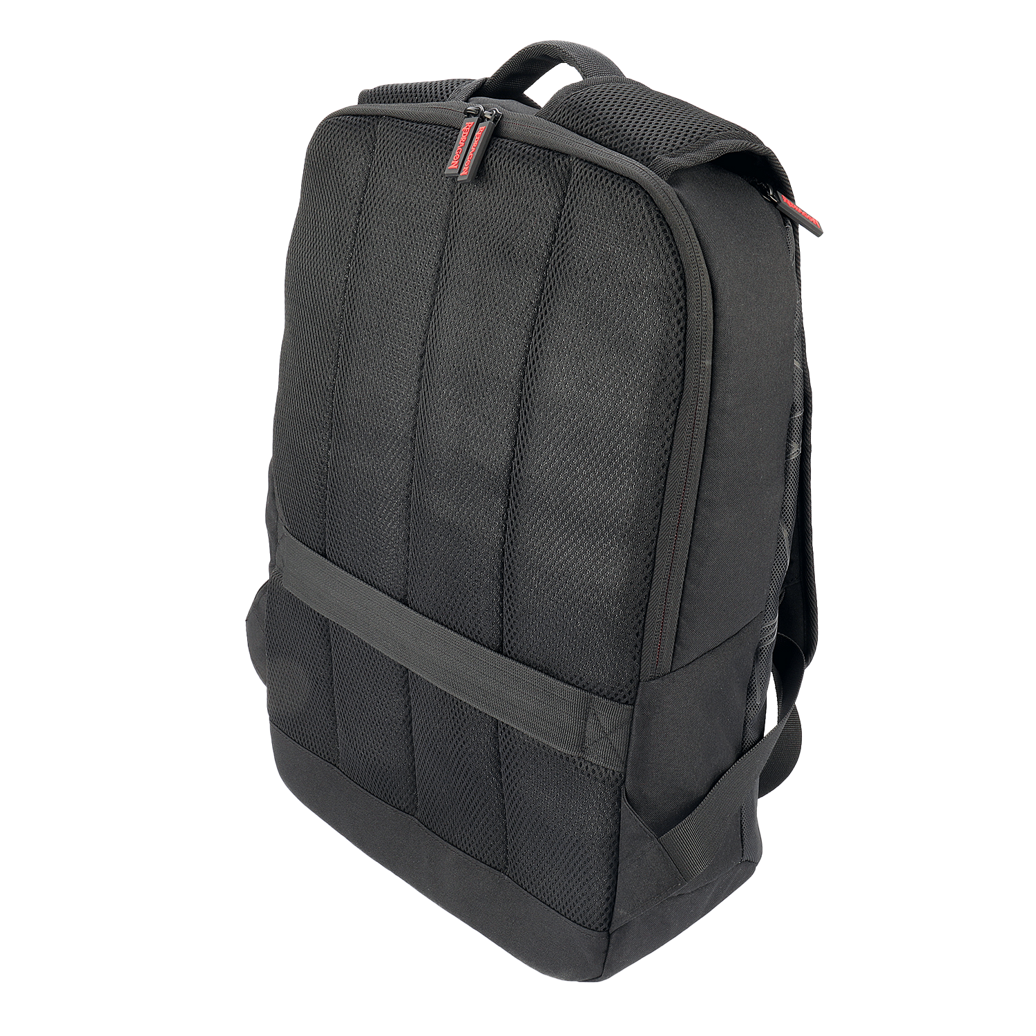 Redragon GB-76 Ransel Laptop Travel, Ransel Gaming Komputer Workstation Bisnis dengan Lapisan Kain Ganda Tahan Lama, Cetakan Logo Garis Modern & Saku Depan Besar, Muat Laptop hingga 18"